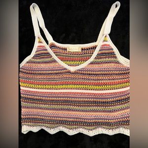 Altered state knit crop top